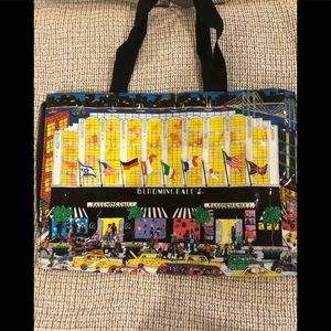 Vintage BLOOMINGDALES PVC Lined Tote